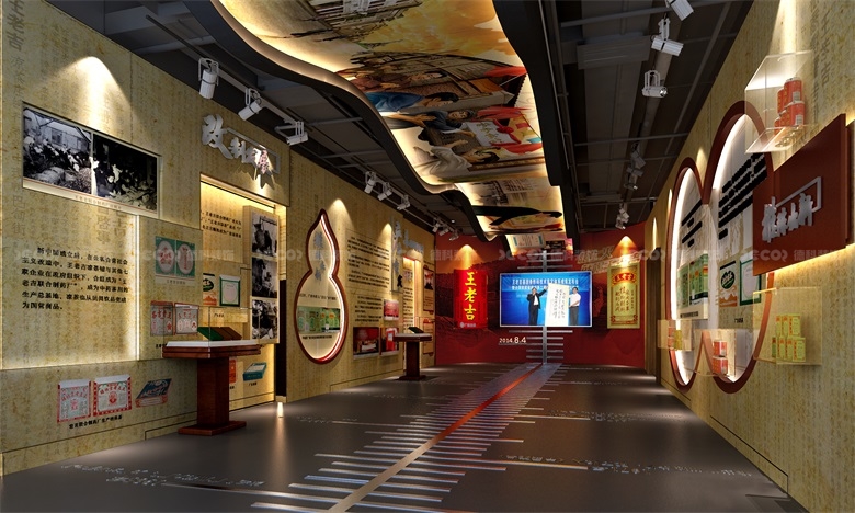 在企業(yè)展館裝修中，如何合理安排展示品的順序和布局？