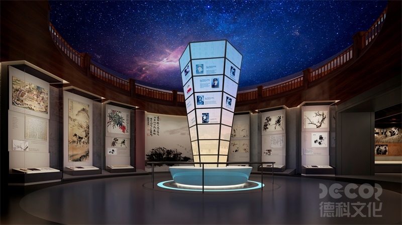 現(xiàn)代簡約企業(yè)展廳設(shè)計(jì)如何做到視覺上的層次感？